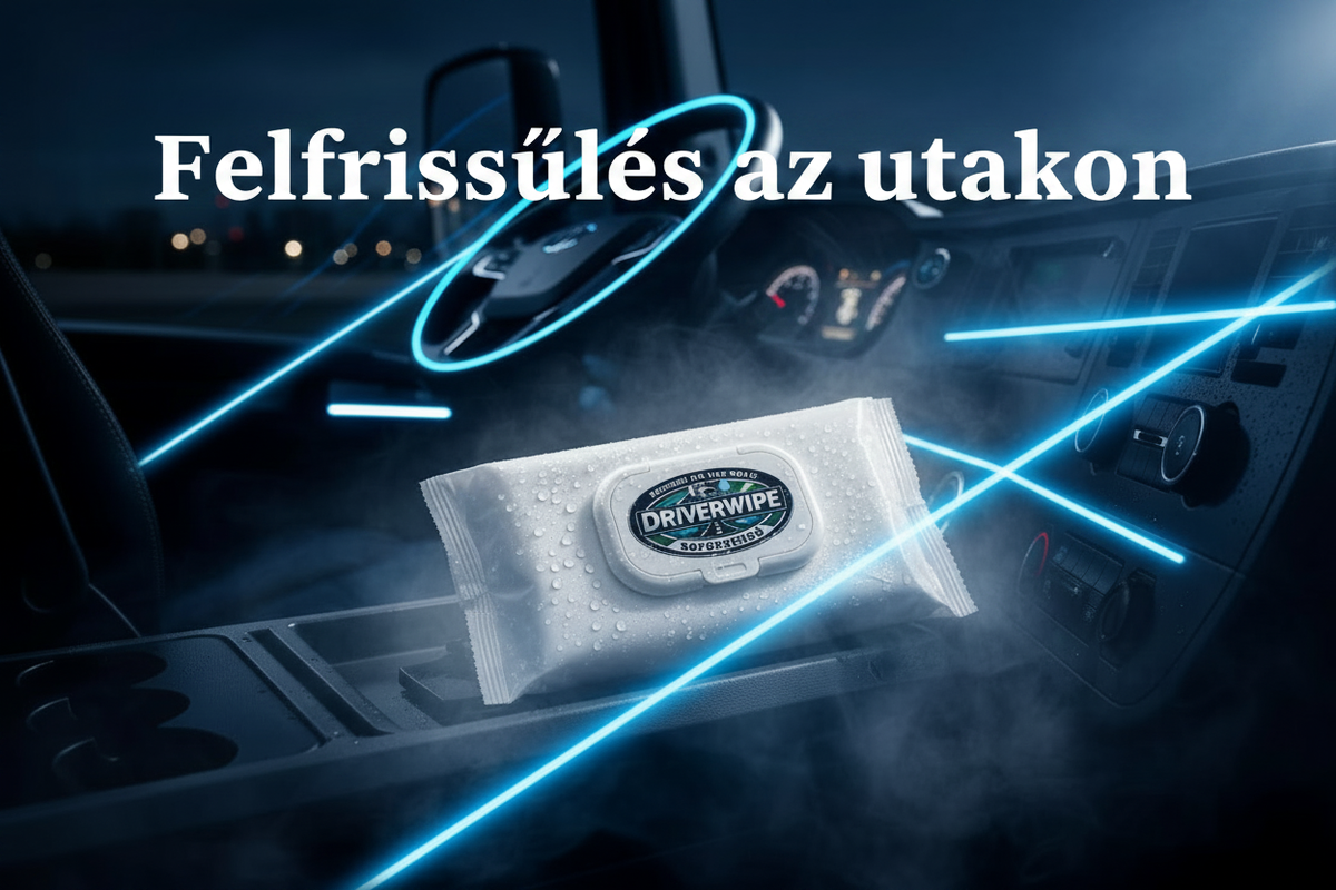 DriverWipe Banner – Felfrissülés az utakon